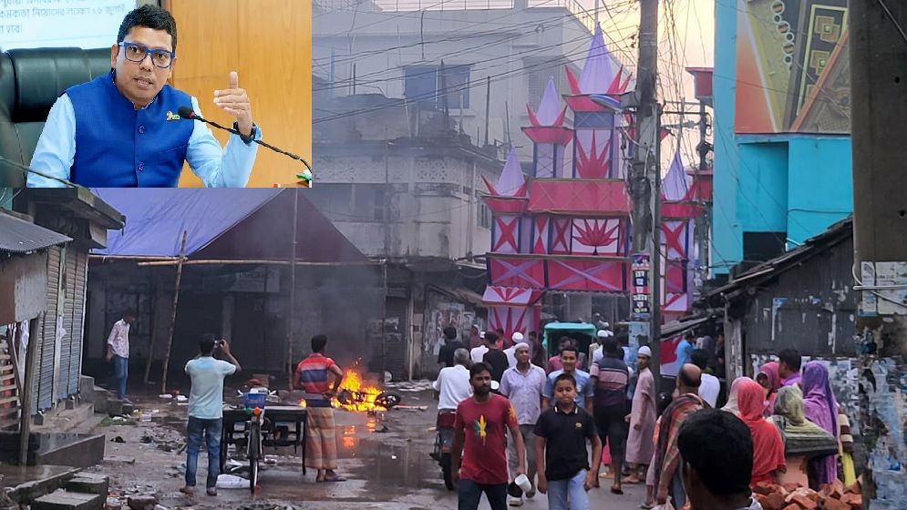 প্রতিমন্ত্রী পলকের বাড়ি ভাঙচুর, জিনিসপত্র নিয়ে গেছে জনতা