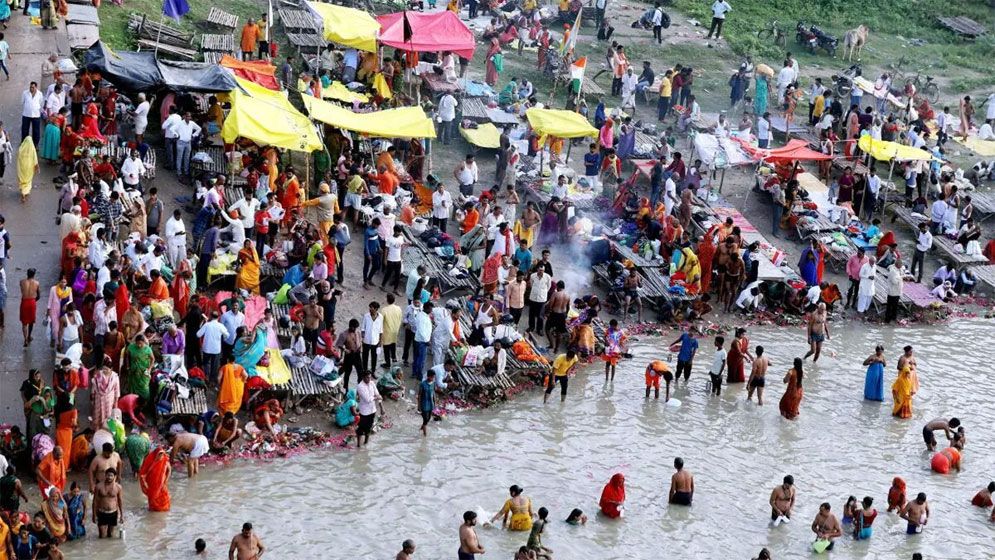 বিহারে ধর্মীয় উৎসবে পানিতে ডুবে ৩৭ শিশুসহ ৪৬ জনের মৃত্যু