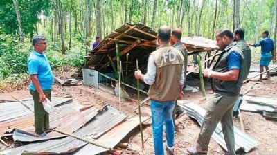 হাছান মাহমুদের ভাইয়ের দখলে থাকা ২০০ একর বনের জমি উদ্ধার