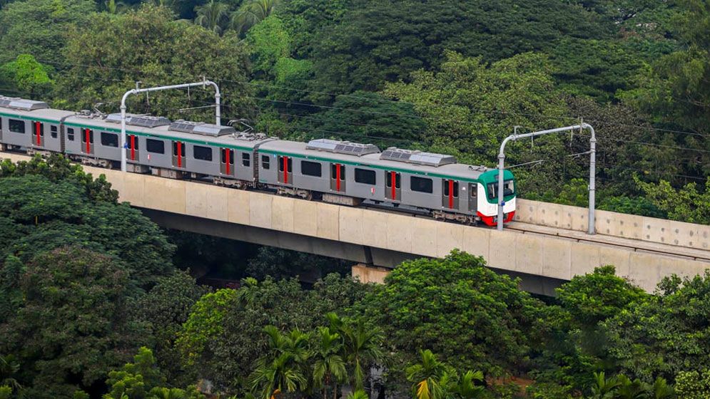 আগারগাঁও-মতিঝিল পর্যন্ত মেট্রোরেল চলাচল বন্ধ