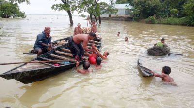 পূজায় অঞ্জলি দিতে গিয়ে নৌকাডুবিতে প্রাণ গেল ফুফু-ভাতিজার