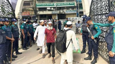 বায়তুল মোকাররম এলাকায় নিরাপত্তা জোরদার