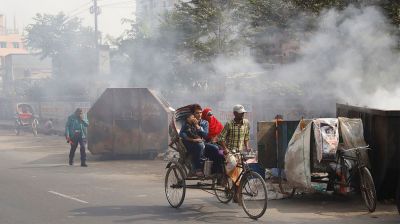 আজ ‘খুব অস্বাস্থ্যকর’ পর্যায়ে ঢাকার বাতাস