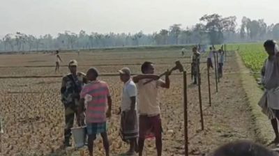 দহগ্রামে শূন্যরেখায় কাঁটাতারের বেড়া নির্মাণ, সীমান্তে উত্তেজনা